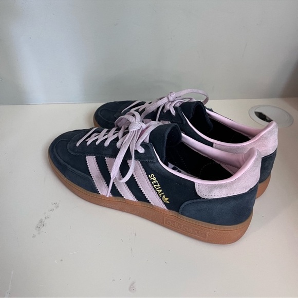 Adidas Handball Spezial Midnight Blue/Black and Light Pink - Picture 3 of 7
